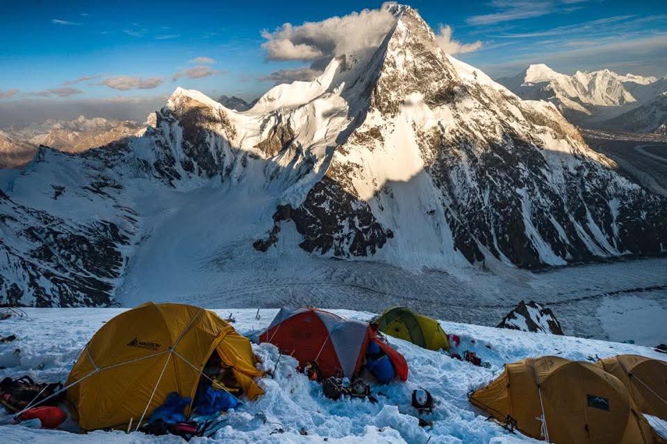 Base camp at Broad   Peak